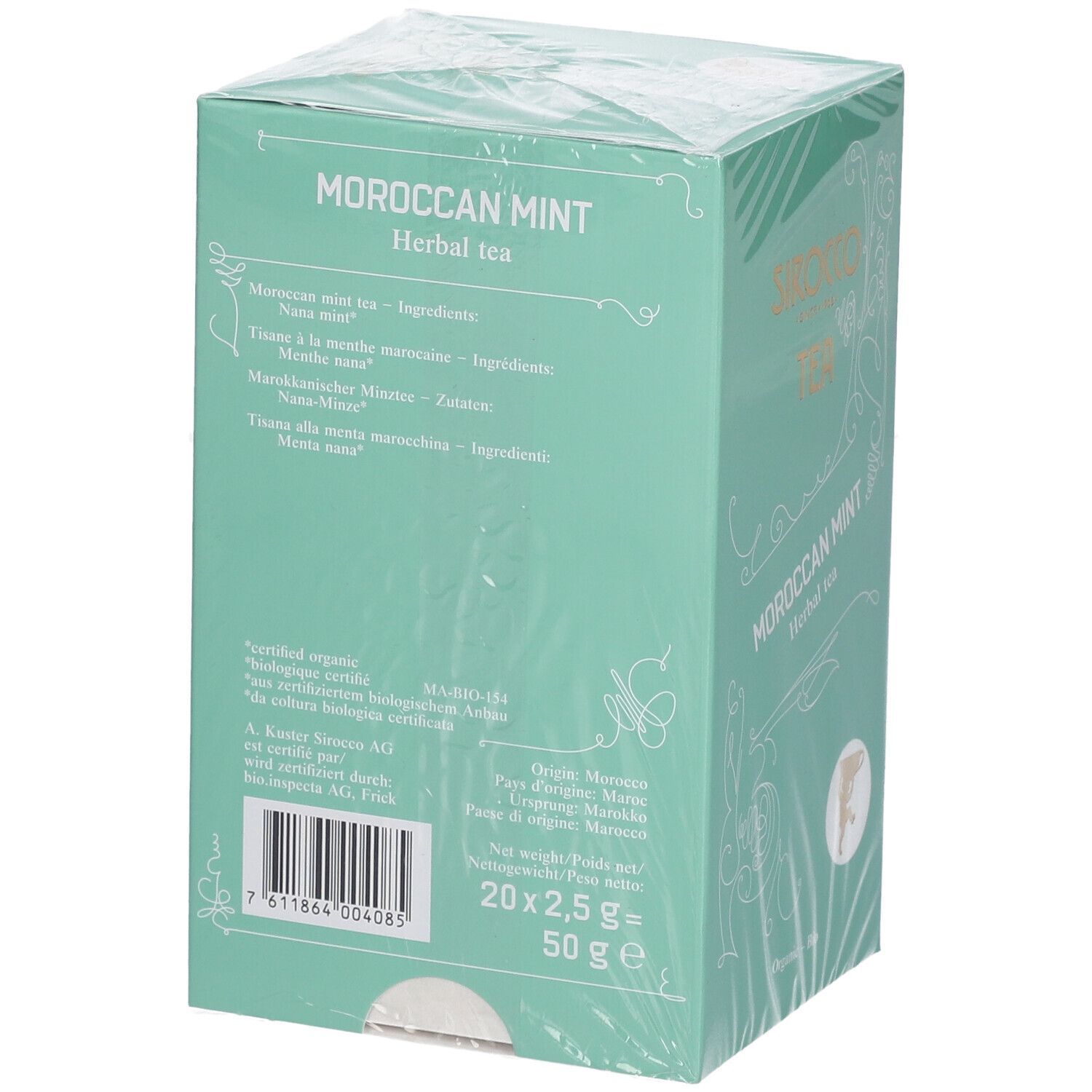 SIROCCO Sachets de thé Menthe du Maroc