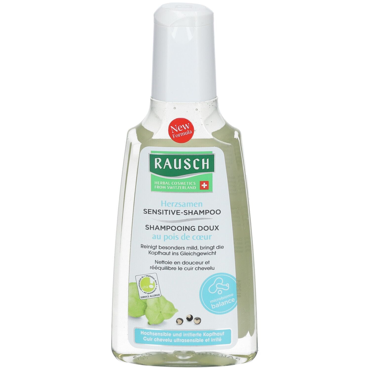 RAUSCH Shampooing doux au pois de coeur hypoallergénique