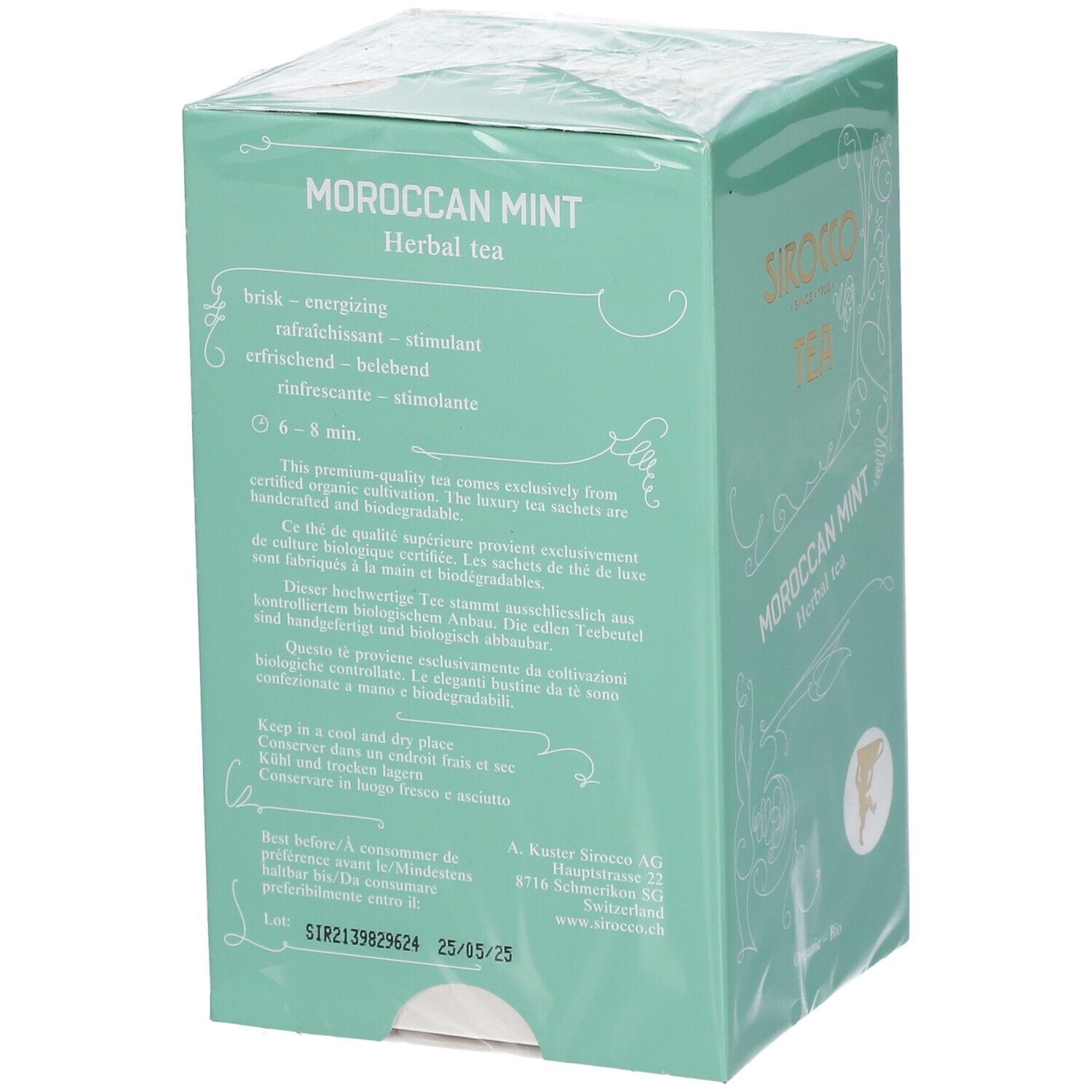 SIROCCO Sachets de thé Menthe du Maroc