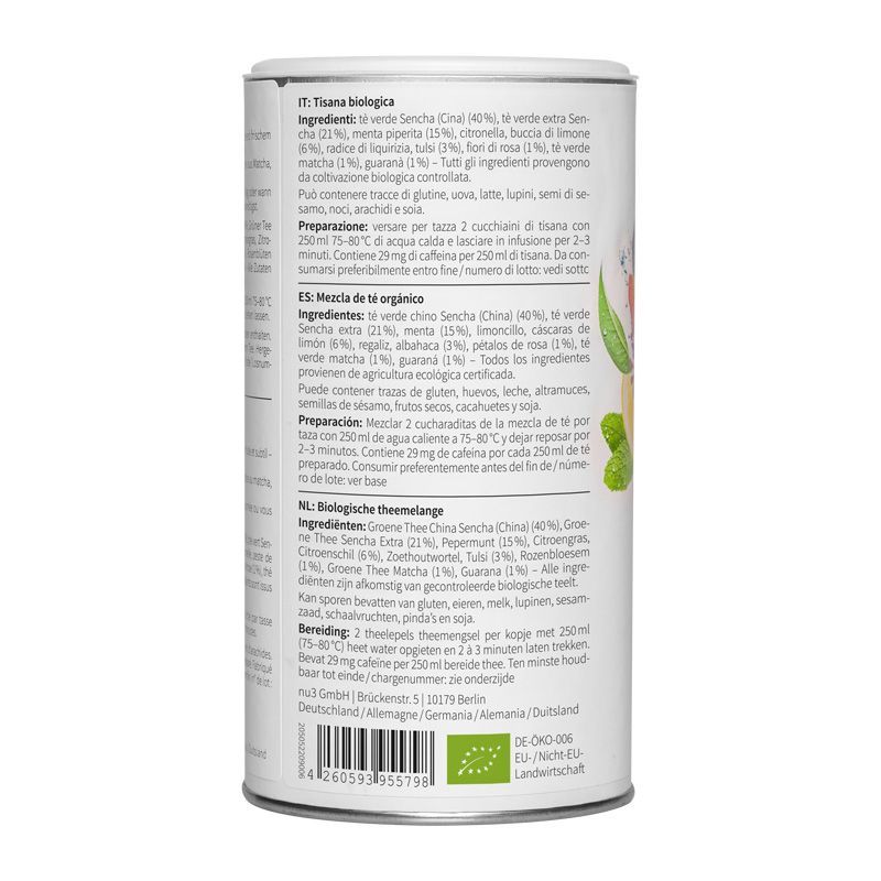 nu3 Thé Bio Wake Up Energy Thé, en vrac