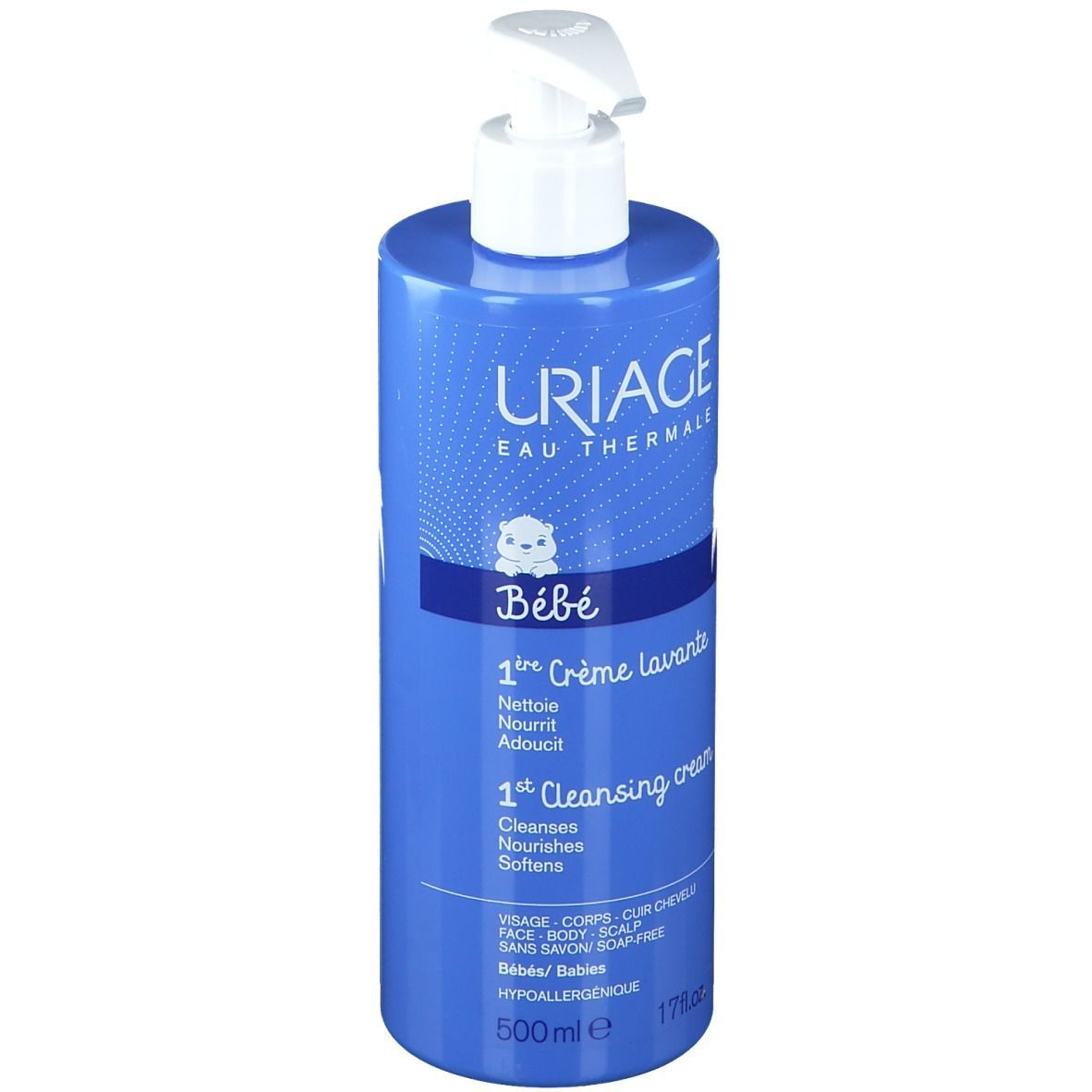 URIAGE Thermale Bébé Crème Lavante Sans Savon