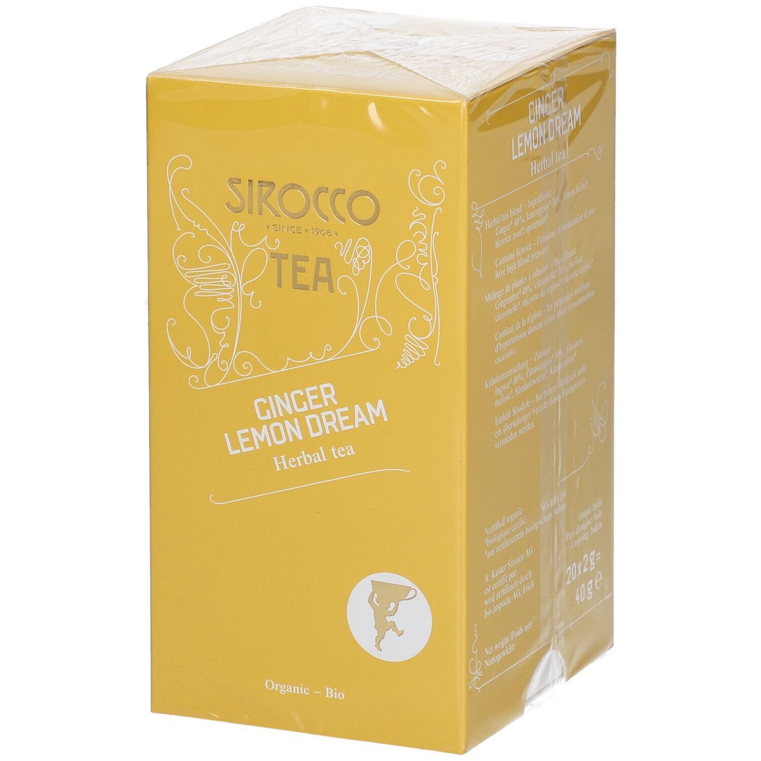 SIROCCO Sachets de thé Ginger Lemon Dream