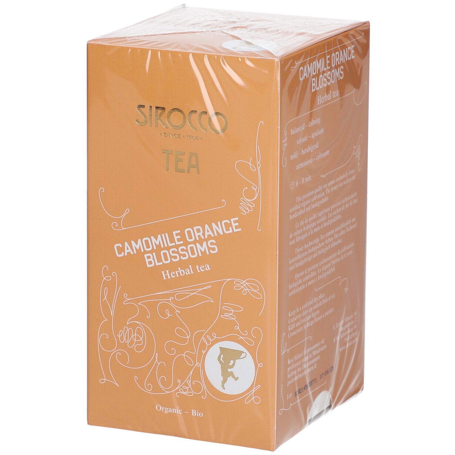 SIROCCO Sachets de thé Fleurs d'oranger camomille