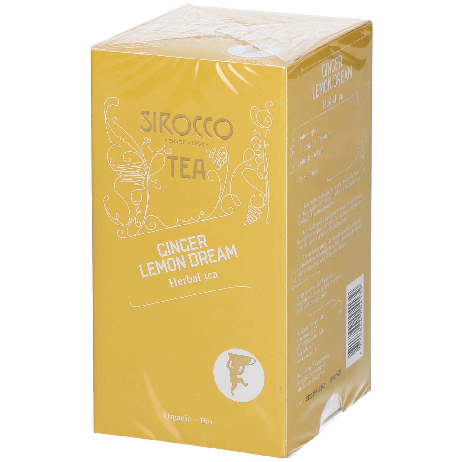 SIROCCO Sachets de thé Ginger Lemon Dream