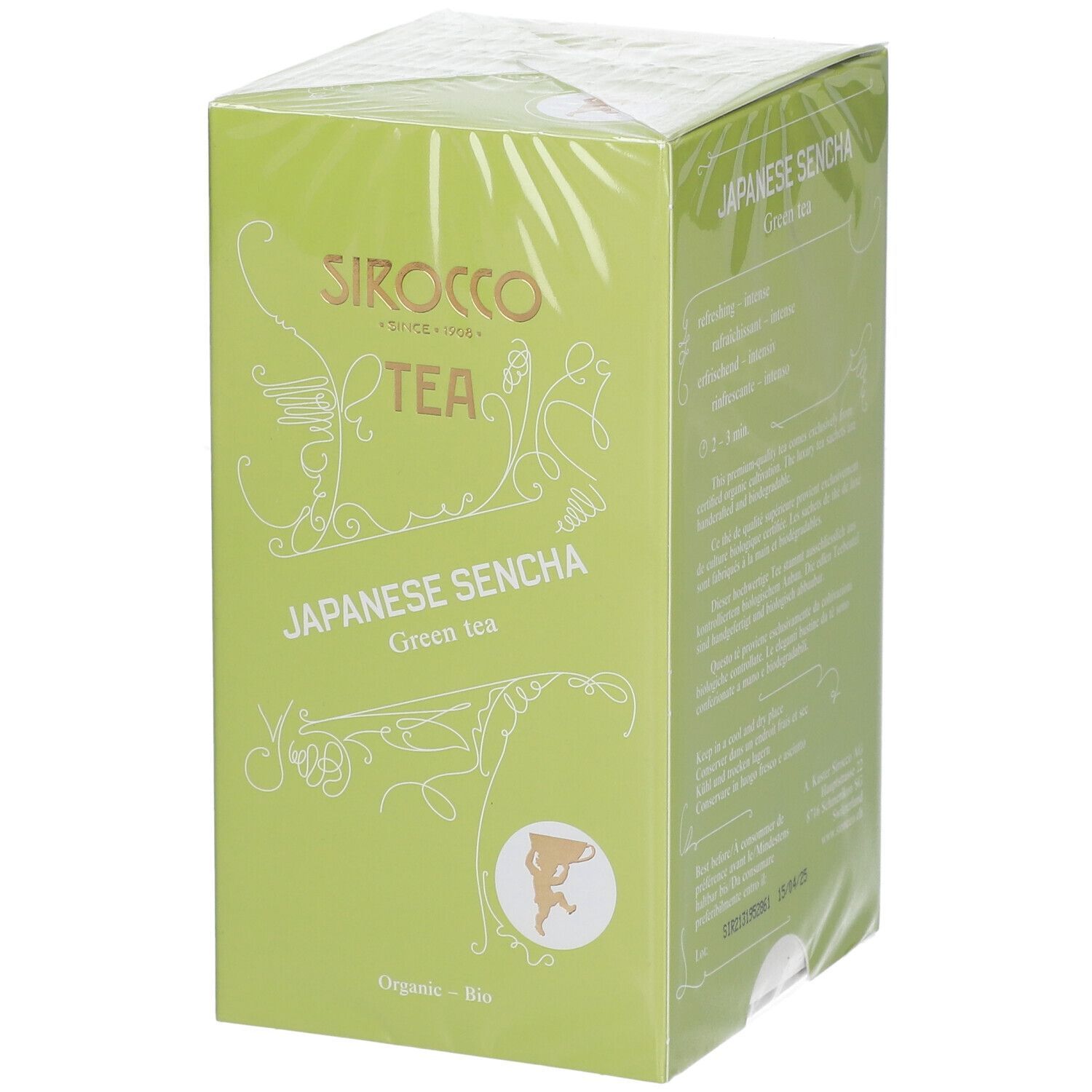 SIROCCO Sachets de thé Japanese Sencha