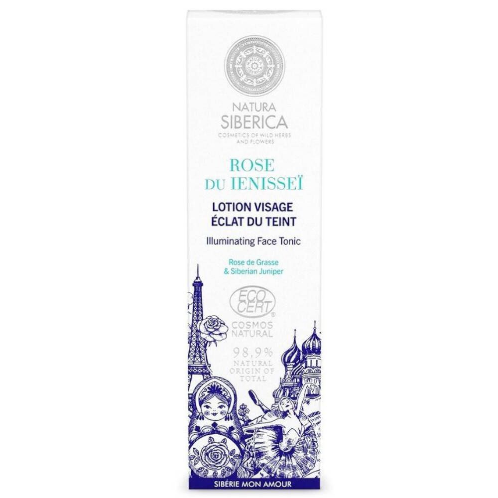 NATURA SIBERICA ROSE DU IENISSEI Lotion visage éclat du teint