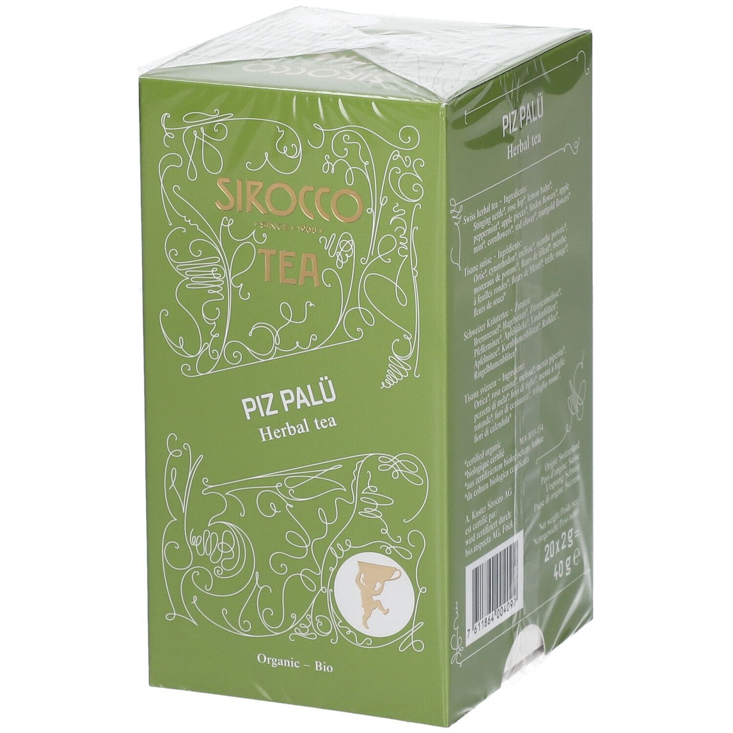 SIROCCO Sachets de thé Piz Palü