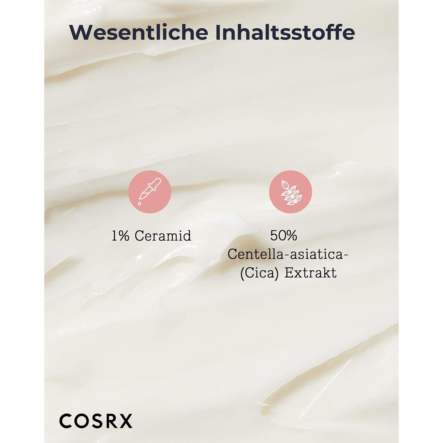 Ingrédients clés : 1% Céramide, 50% Extrait de Centella asiatica.