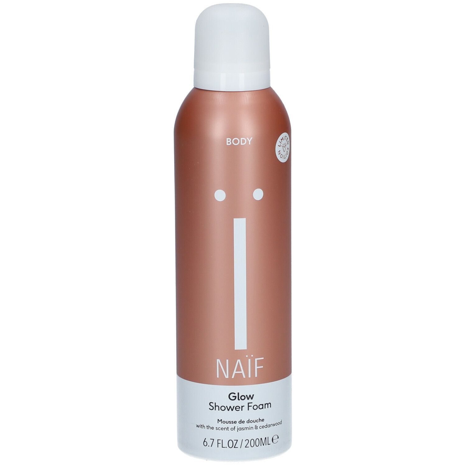 NAIF Limited edition: Mousse de douche nourrissante