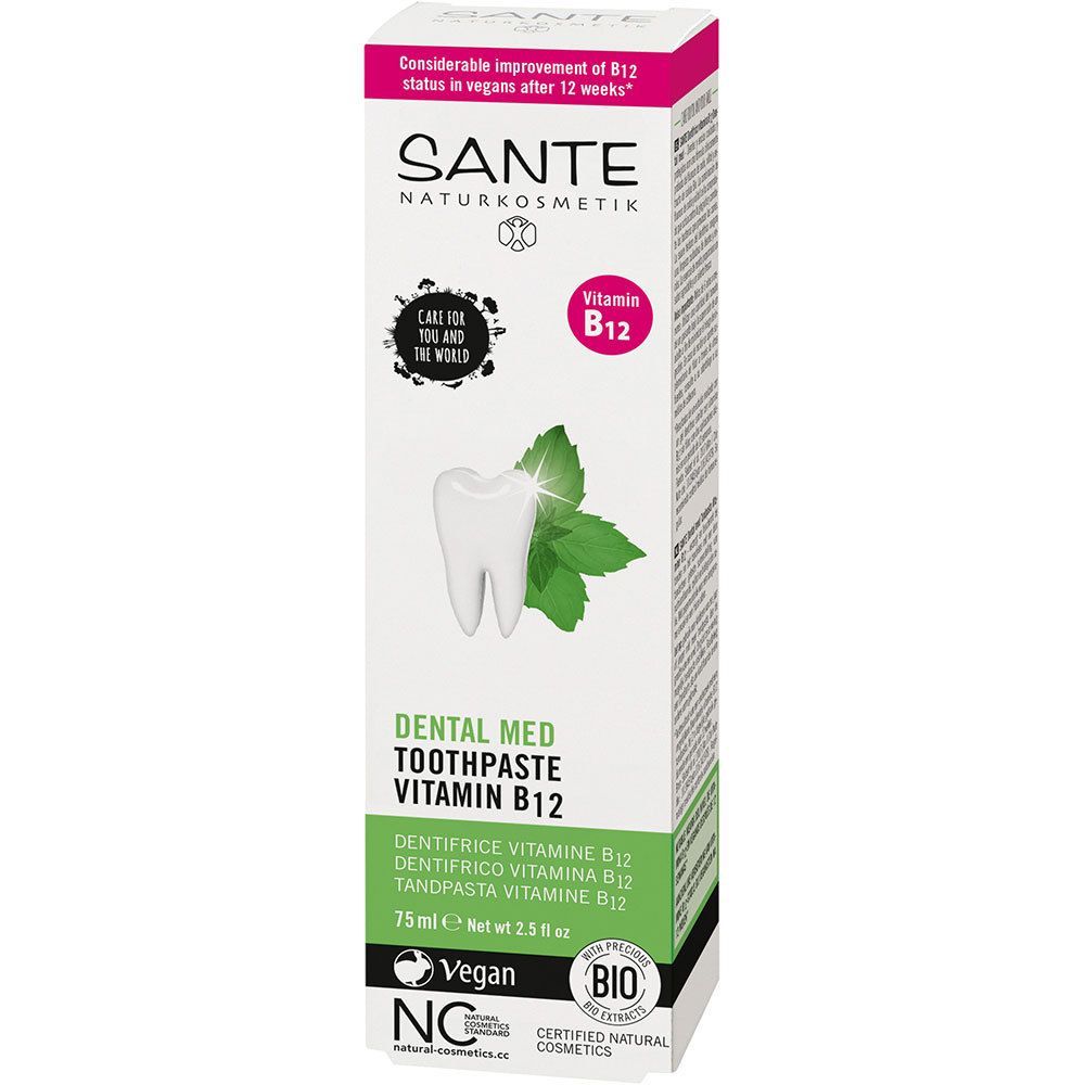 SANTE Naturkosmetik Dental Med Dentifrice Vitamine B12