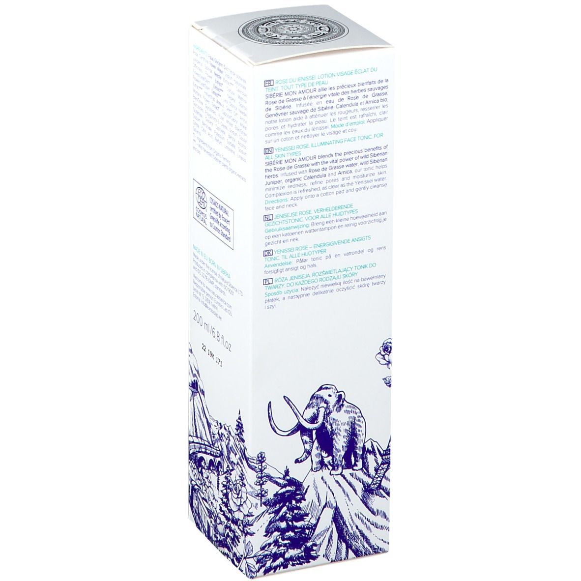 NATURA SIBERICA ROSE DU IENISSEI Lotion visage éclat du teint